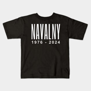 NAVALNY 1976 - 2024 RIP LEGEND Kids T-Shirt